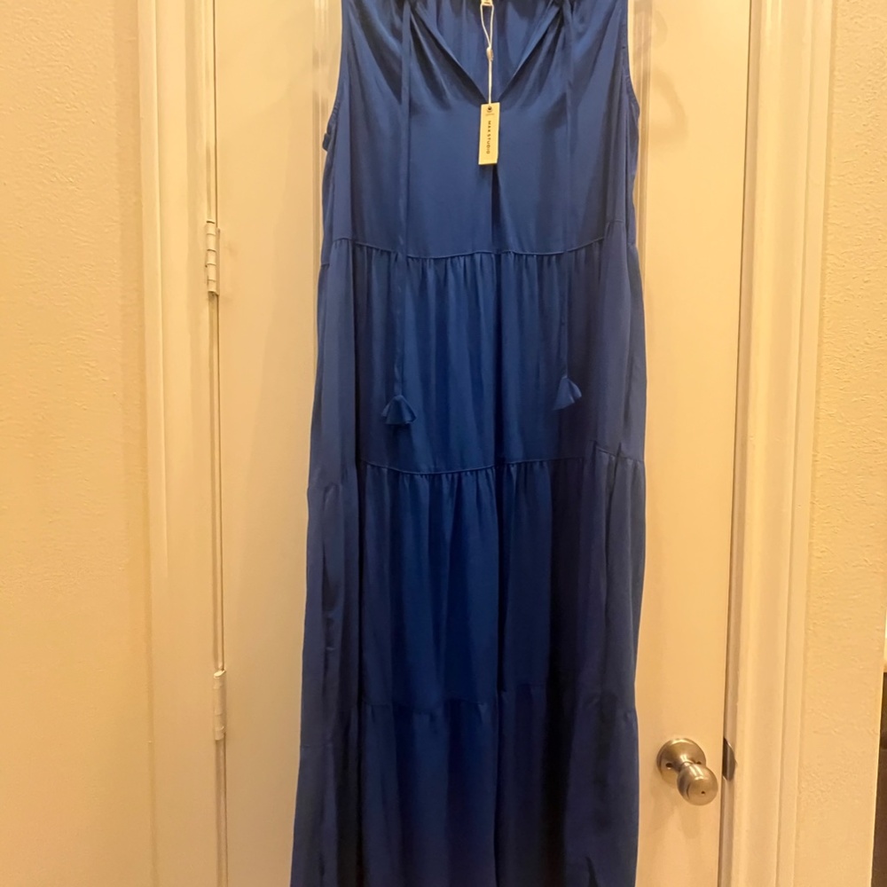 Blue Maxi Dress NWT